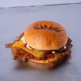 Smash Chicken Burger