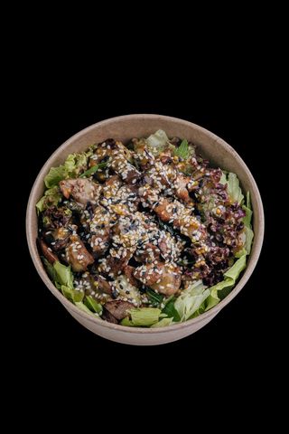 Салат зі свининою 