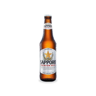 Cerveza Japonesa Sapporo Botellín (330 Ml.)