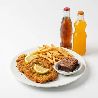 Combo 2 Milanesas + 2 Bebidas + 2 Papas