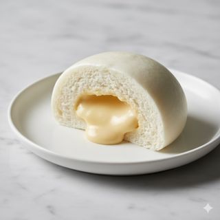 Bollo relleno de crema (2 uds.)