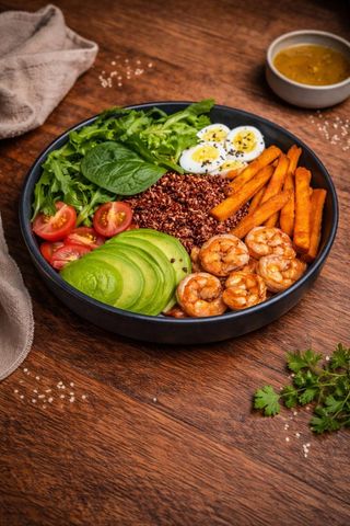 Боул з креветками