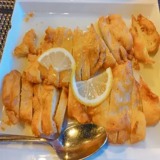 pollo con limón