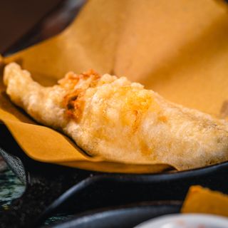 Fiore di zucca con alici e mozzarella