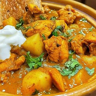Chicken Elaichi Aloo