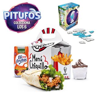 Menú Chiquillo Wrap