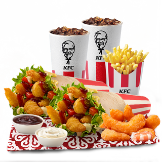 Комбо с креветками для двоих