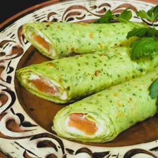 Налисники з фореллю