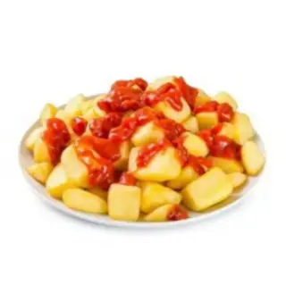Patatas bravas grandes