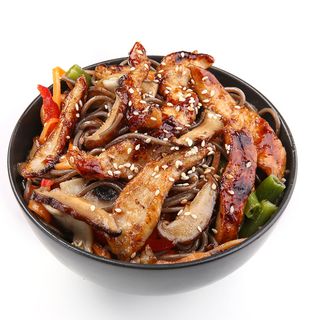 Soba Noodles Chicken