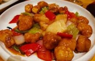 Cerdo Con Salsa Agridulce 