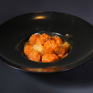 Polpette di maiale stufate