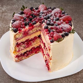 ხილის ტორტი 12 ნაჭრიანი