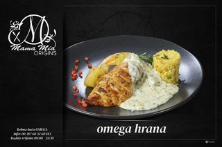 Pileća šnicla sa umakom od četiri vrste sira