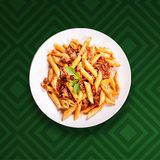 პასტა ხბოს ხორცით