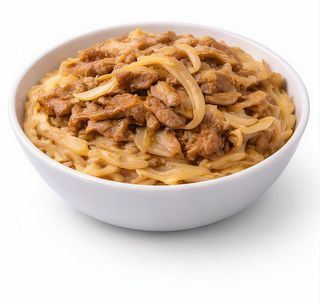 Ternera con bambú y setas