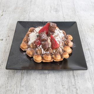 Chocolate, Fresa, Kinder Bueno y Helado