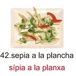 42. Sepia A La Plancha