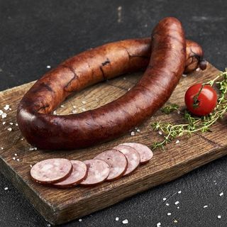 Ковбаса "Домашня рублена", ТМ "Родинна Ковбаска", 500г (10015)