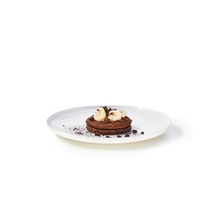 Chocolate protein pancake