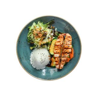 Salmón Teriyaki