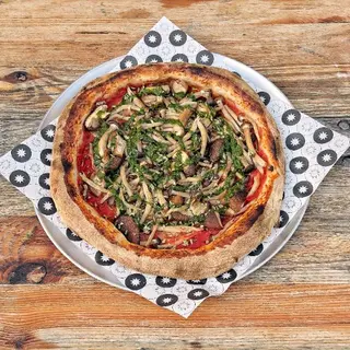 Cogumelo e pesto