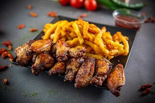 Bbq wings 10 pieces