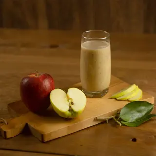 jus de pomme  au lait