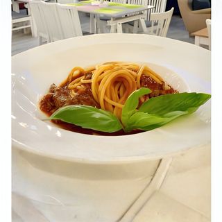 Спагетти с бон-филе (320 гр.)