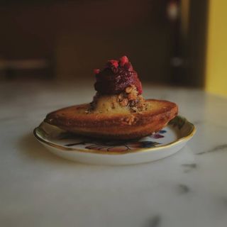 Madeleine Con Frambuesa