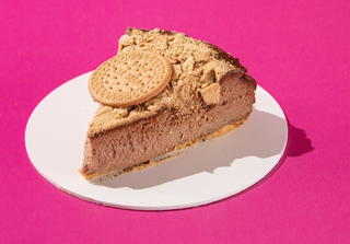 Tarta De Queso Porción Galleta María