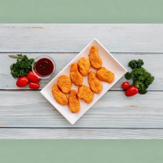 Куриные наггетсы с соусом BBQ