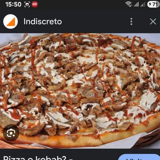 Menù pizza kebab