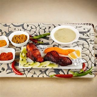 Tandoori chicken half