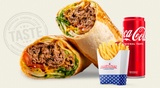 Меню Стек Wrap + Картофки (150г) + Coca-Cola (330мл)