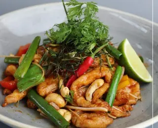 Wok Poulet Saté