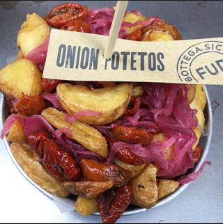 Onion potetos