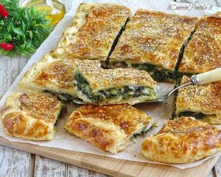 Ripiena spinaci e mozzarella