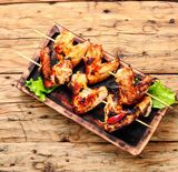 Шашлык из куриных крылышек