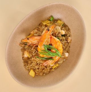 Chaufa de Langostinos