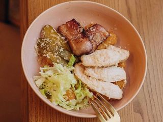 Крокети з куркою та беконом