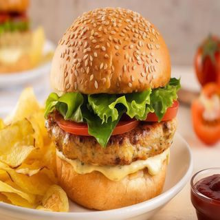 Hamburguesa De Pollo