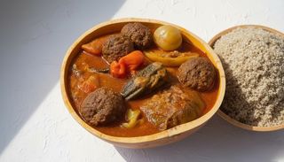 Sauce Fonio Boulettes De Viande