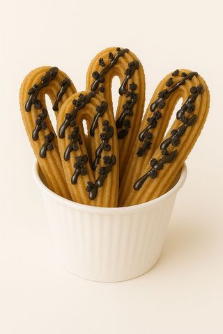 Churros de chocolate con Oreo (4 uds.)