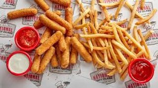 Menù mozzarella stick