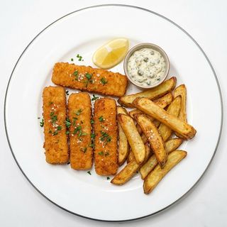 Kids Fish Fingers + Chips