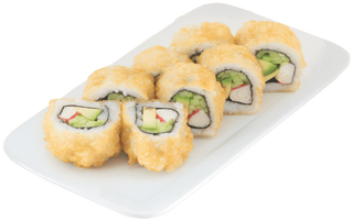 Sésamo roll frito (8 pzs.)