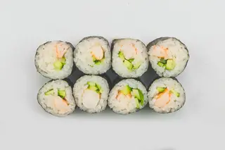 Макі рол з креветкою   (125г/8шт)