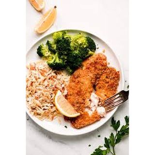 Crusted tilapia