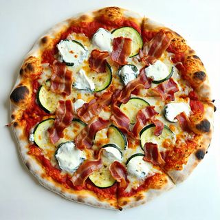 Zucchine e guanciale